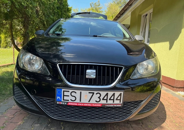 Seat Ibiza cena 16000 przebieg: 113555, rok produkcji 2010 z Sieradz małe 56